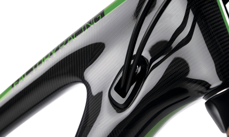 Hope HB130 Factory FrameSet 2021 Carbon / Factory Green-2